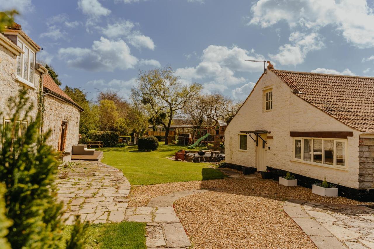 Little England Retreats - Cottage, Yurt And Shepherd Huts Othery Buitenkant foto